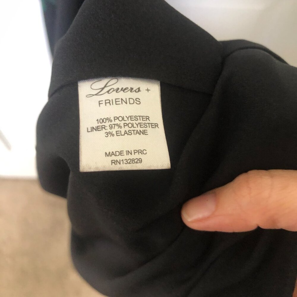 Lovers and Friends Golden Ray Red Roses Boho Floral Maxi Long Prom Dress XS - Picture 10 of 10